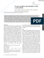 Estimating The Global Cancer Incidence and Mortality in 2018 GLOBOCAN Sources and Methods