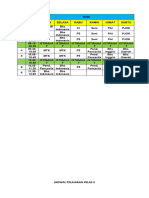 Jadwal Kelas Ii K13