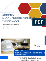 Seminario Proceso Inspectivo y Sancionador - InSTITUTO SSOMA - 13 Mayo 2024