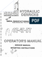 Smeal Hydraulic Derricks 3T-5T Operator's Manual