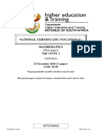 NCV2 Mathematics Paper 1 November 2020