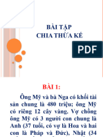 BÀI TẬP THỪA KẾ