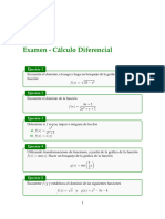 D.E. Santiago - Examen Calculo I