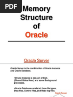 Memory Structure of Oracle