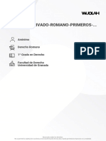 Wuolah Free Derecho Privado Romano Primeros Temas y Autoevaluaciones