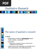 10 Qualitative Research