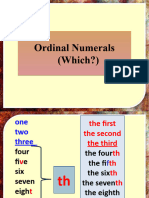 Ordinal Numbers