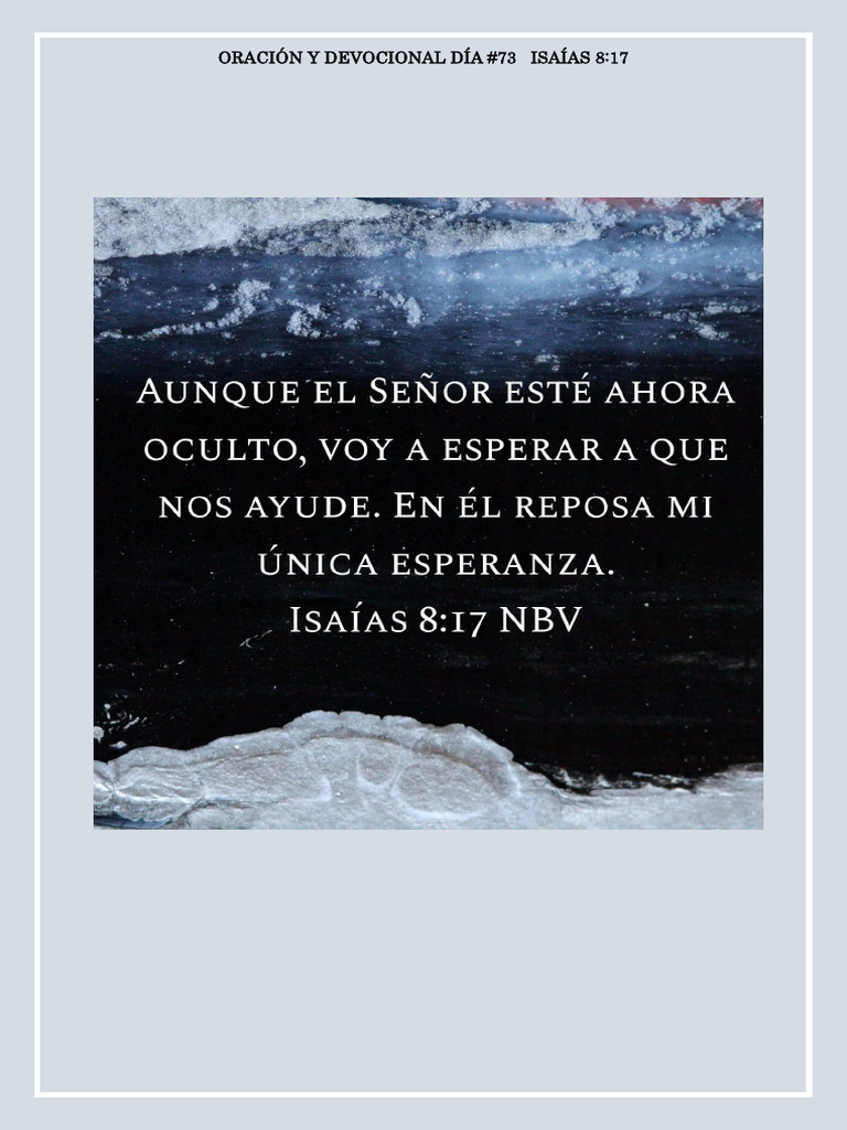 Silencio y Fe en la Presencia de Dios | PDF | Dios | Salmos