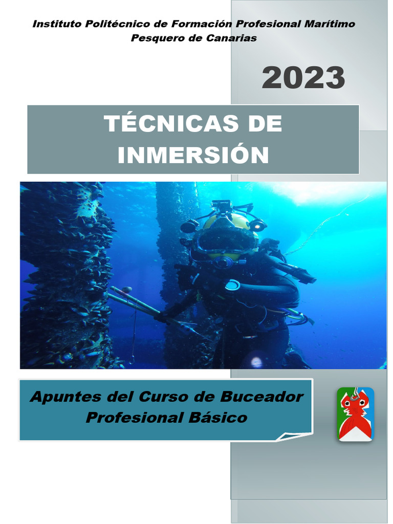 UD 3 Técnicas de Inmersión 23 | Descargar gratis PDF | Buceo bajo el ...