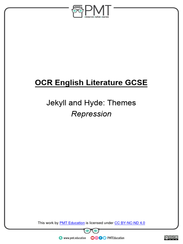 Repression Download Free Pdf Strange Case Of Dr Jekyll And Mr Hyde