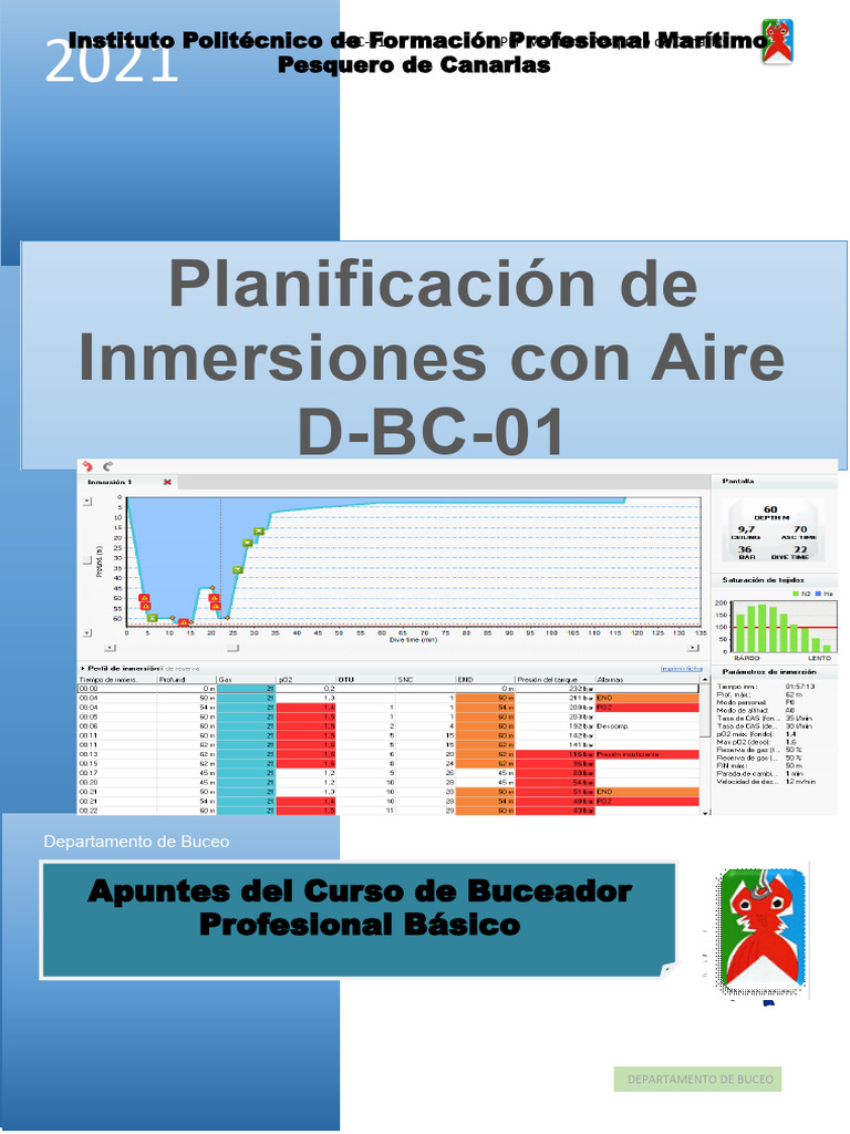 Procedimientos de Descompresión en Buceo | PDF | Buceo bajo el agua ...