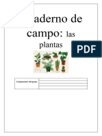 Cuaderno de Campo Sobre Las Plantas