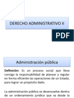 Derecho Administrativo II Presentacion i