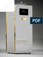 Telos 8800 Amplifier Goldmund Specs Sheet