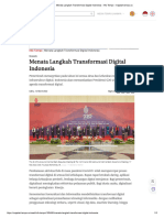 Menata Langkah Transformasi Digital Indonesia - Info Tempo - Majalah - Tempo.co