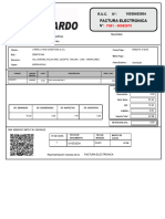 Factura Electronica: R.U.C. N°: N°: 10038453004
