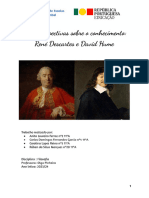 Duas Perspetivas Sobre o Conhecimento - Descartes e Hume - Final