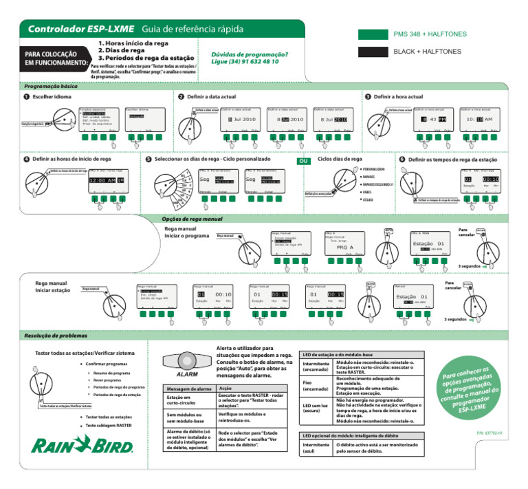 Guia Rápido do Controlador ESP-LXME | PDF | Informática