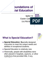 Foundations of Special Education