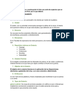 5 Contenido a Estudiar en El Curso de Oratoria Forense EXAMEN FINAL