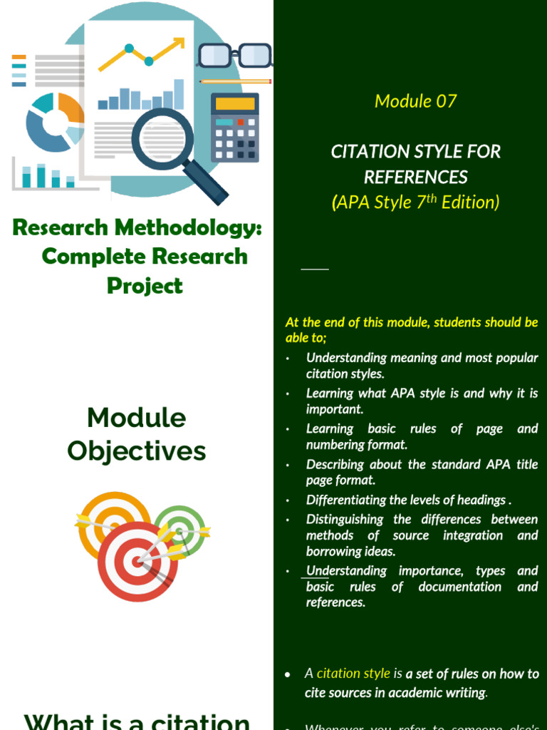Section 07 citation styles for references pdf apa style citation
