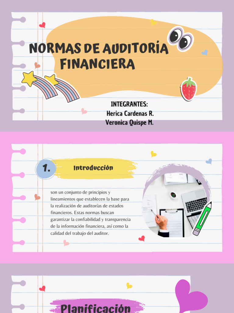 Normas de Auditoría Financiera - 20240411 - 162553 - 0000 | PDF ...