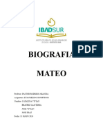 Biografia Mateo