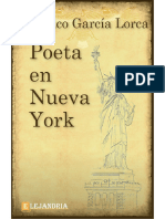 Poeta en Nueva York-Garcia Lorca Federico