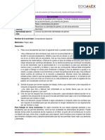 FICHAS DIDÁCTICAS DE IGUALDAD DE GÉNERO ficha 1  -