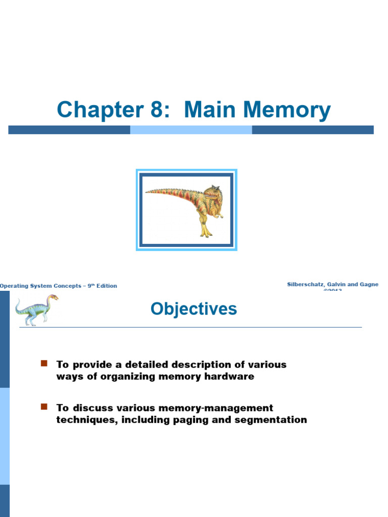Operating System Ch8 Main Memory 20190330 | PDF | Process (Computing ...