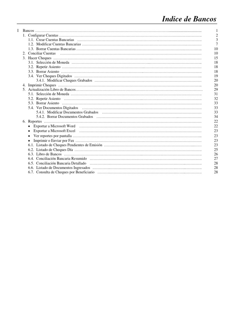 Millenium_Manual_Bancos | PDF | Bancos | Cheque