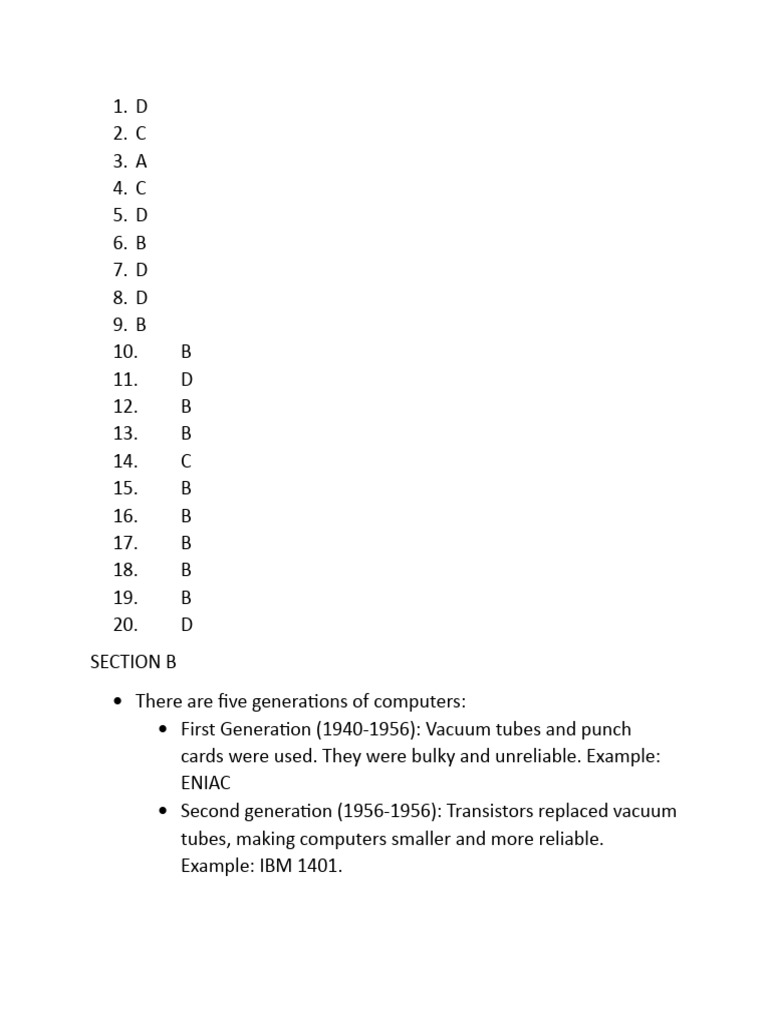 Digital Literacy Test PDF World Wide  & 