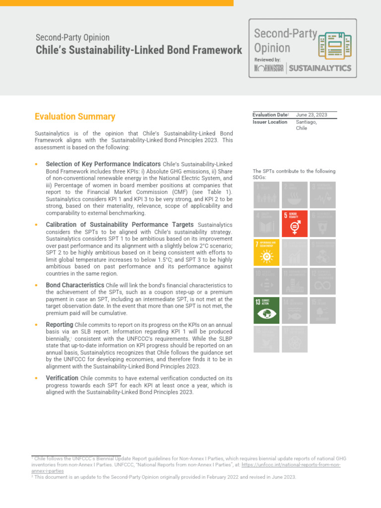 chile-sustainability-linked-bond-framework-second-party-opinion-2023