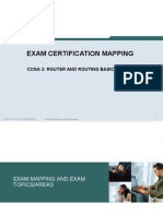 CCNA2 Exam Mapping