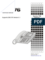 Telephone - Panasonic DBS 576 & 576HD Feature Guide