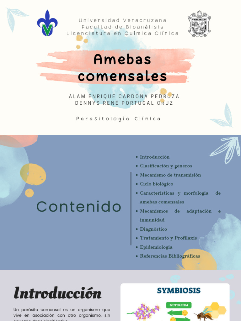 Amebas Comensales: Características y Diagnóstico | PDF | Especialidades ...