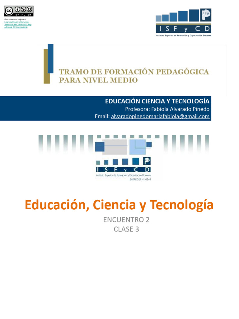 E2 Educación, Ciencia y Tecnología - Clase 3 | PDF | Science | Sócrates