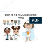 Roles of The Community Health Nurse