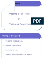 SJCBA T & D Course - Sessions 1-6-13, 20 & 27 Th Sep. '11