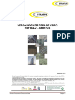 Vergalhões para Construção Civil em Fibra de Vidro - FRP REBAR STRATUS