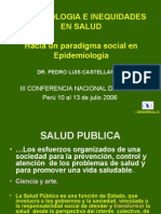 Epidemiologia e Inequidades en Salud