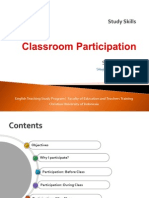 Classroom Participation