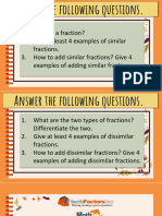 What Is A Fraction? 2. Give at Least 4 Examples of Similar Fractions. 3. How To Add Similar Fractions? Give 4 Examples of Adding Similar Fractions