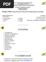 Lung Disease Detection Using Deep Learning