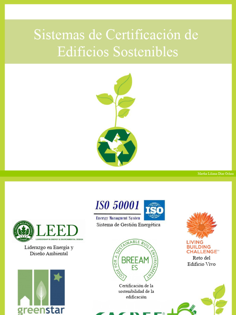 Certificaciones de Edificios Sostenibles | PDF | Uso eficiente de ...