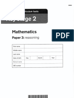 Ks2 Mathematics 2016 Paper 3 Worked Solutions