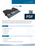 1u 24ports SC Simplex Sliding Patch Panel SPP24S