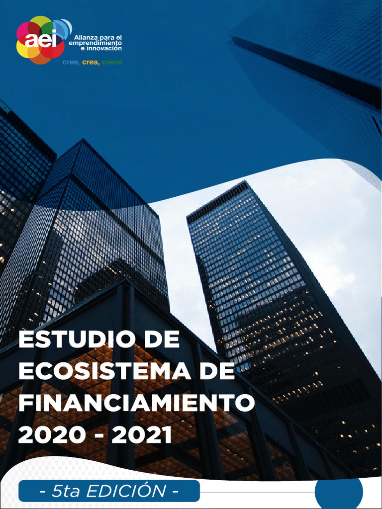 Ecosistema De Financiamiento Aei 2020 2021 Pdf Iniciativa