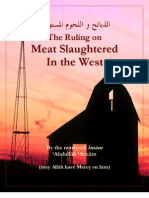The Ruling on Meat-Slaughtered in the West