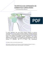 Lesión Osteopática de Expansión de Los Ligamentos Coracoides